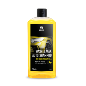 Автошампунь с карнаубским воском Wash & Wax (флакон 500ml)