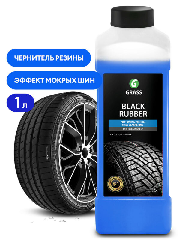 Black Rubber 1:3 — veepõhine rehvi poleeraine — 1 l