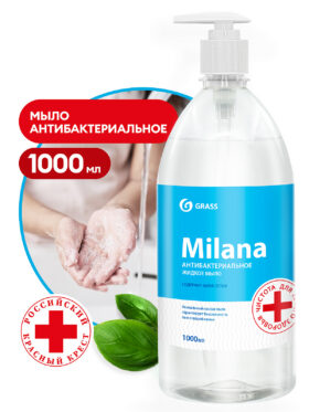 Vedel seep "Milana antibakteriaalne" dosaatoriga (pudel 1000 ml)
