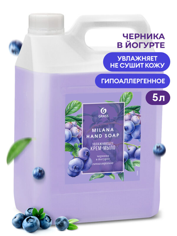 Milana Blueberries in Yogurt – vedelseep Mustikad jogurtis – 5kg