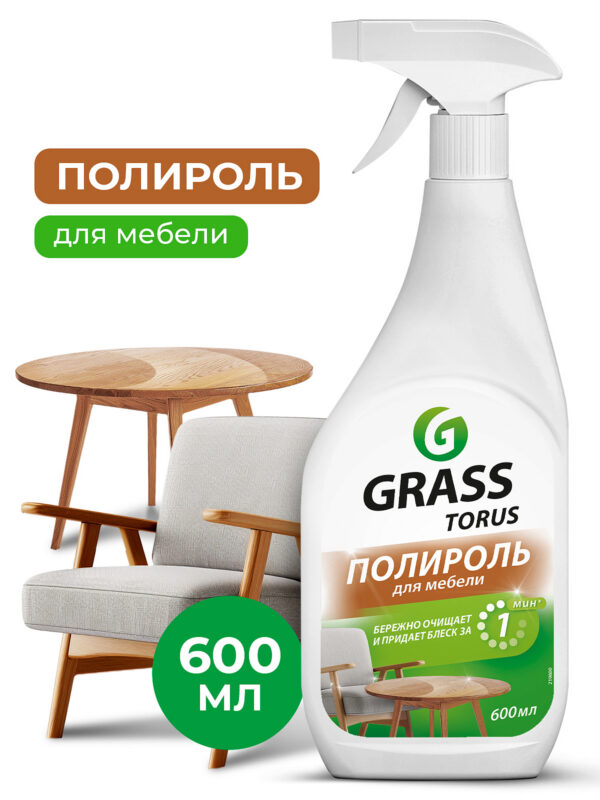 TORUS – poleeriva toimega mööblipuhastusvahend – 600 ml