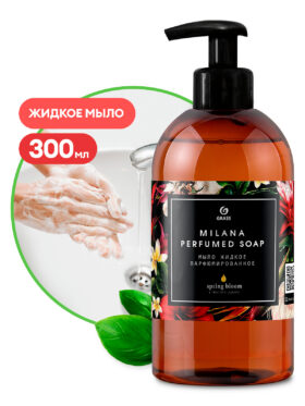 Lõhnastatud vedelseep "Milana Spring Bloom" (pudel 300 ml)