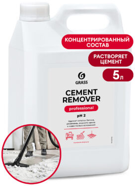 Cement Remover — puhastusvahend pärast remonti (kanister 5,8 kg)