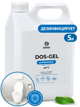 Universaalne puhastav geel "DOS GEL" (kanister 5,3 kg)