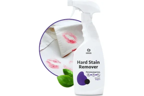 Пятновыводитель на растворителе Hard Stain Remover триггер (флакон 600 мл)