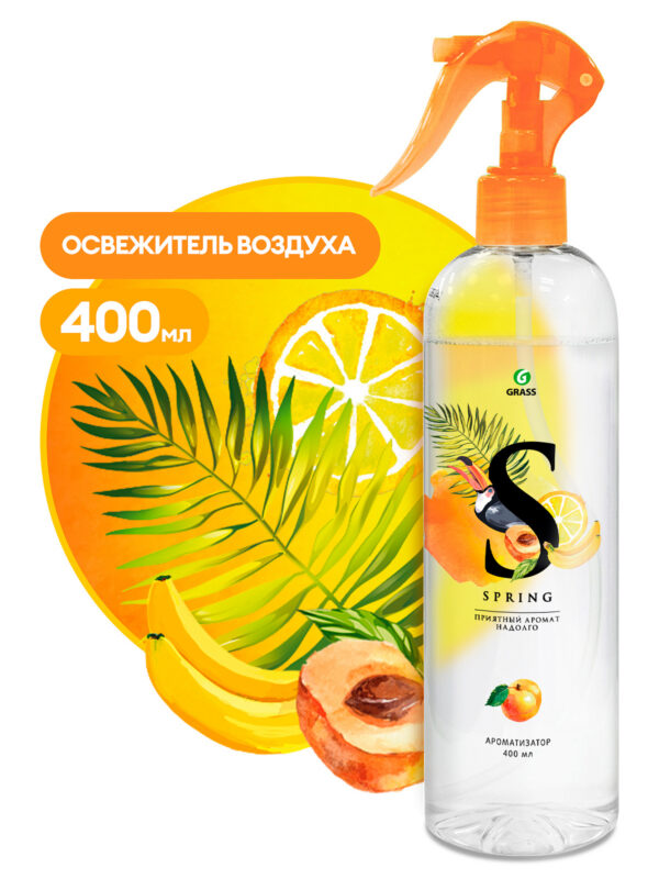 Õhuvärskendaja "Spring" (pudel 400 ml)