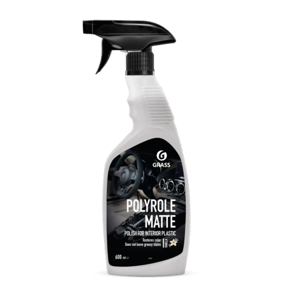 Plastiku matt poleerimis- ja puhastusvahend "Polyrole Matte" vanilje (600 ml pudel)