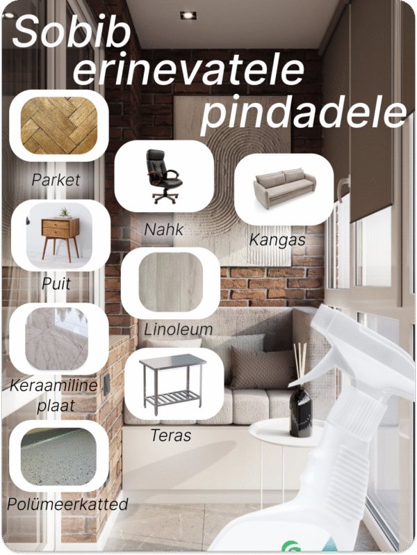 Universaalne laia toimespektriga vahupuhastusvahend "Universal Cleaner" - Image 4