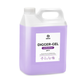 Leeliseline kanalisatsioonitorude puhastusvahend „DIGGER-GEL“ (kanister 5.3kg)
