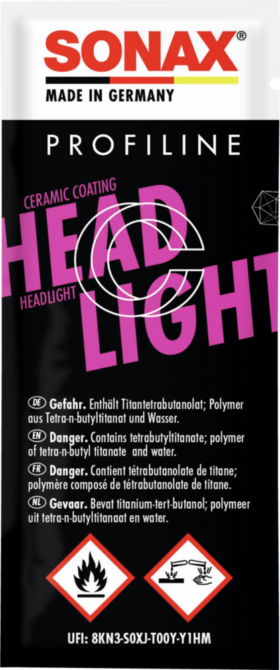 Alternative view of Keraamiline kaitse autotuledele SONAX PROFILINE Headlight Protection 10 × 5 ml